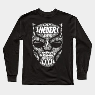 I never Freeze Superhero Panther shirt Long Sleeve T-Shirt